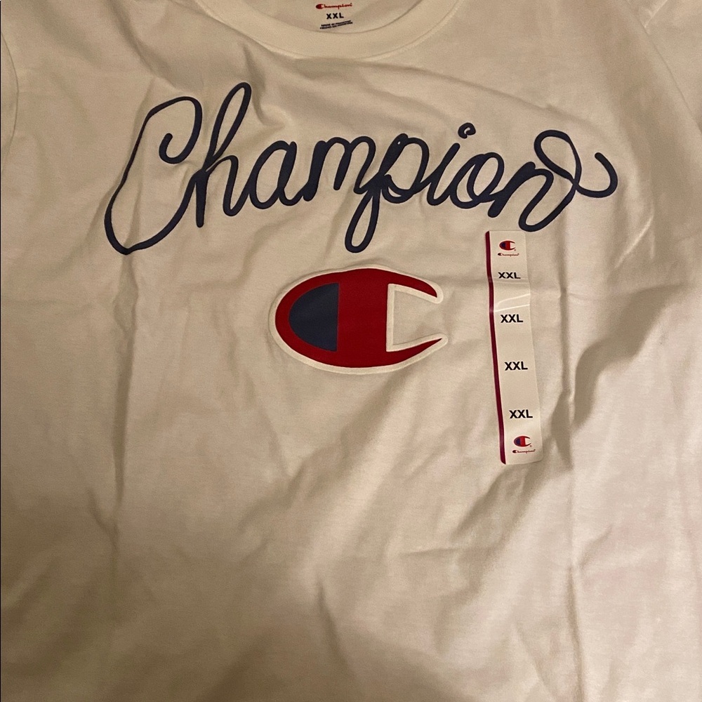 Champion Men's Graphic T-Shirt - White new 🆕 - Picture 5 of 7